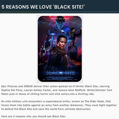 5 REASONS WE LOVE ‘BLACK SITE!’